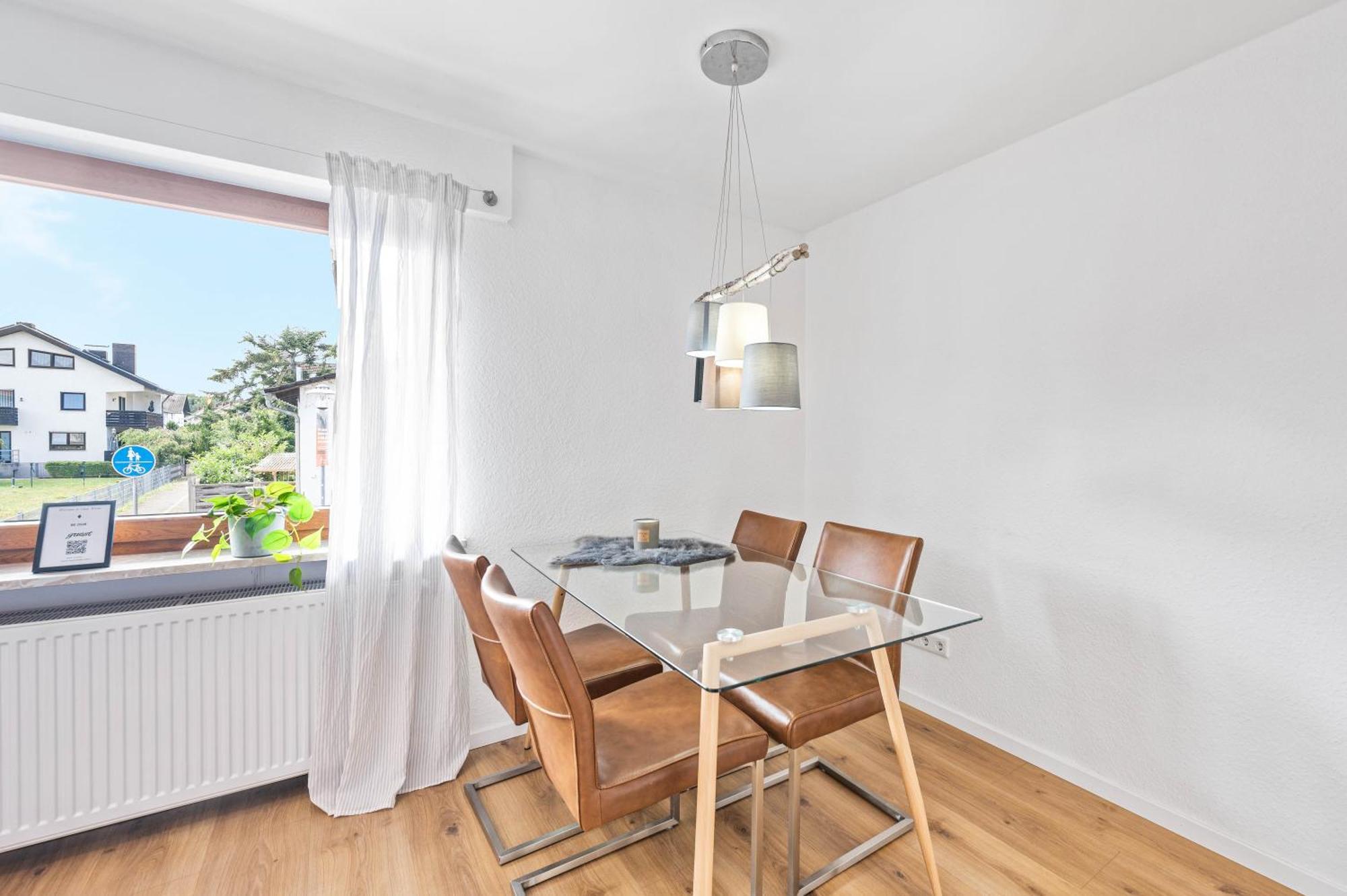 Ruhiges Und Zentrales Apartment In Huettenfeld Lampertheim Exterior photo
